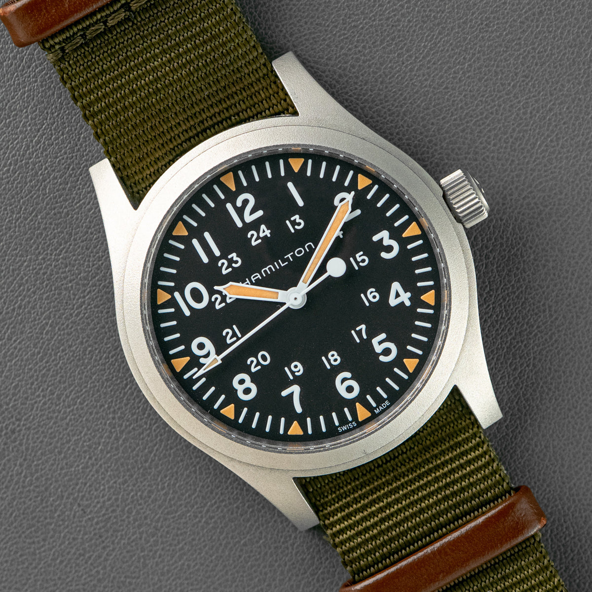 Hamilton Khaki Field Mechanical Black Dial 42mm