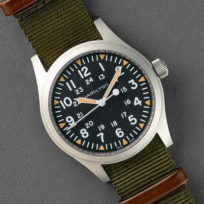 Hamilton Khaki Field Mechanical Black Dial 42mm