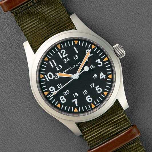 Hamilton Khaki Field Mechanical Black Dial 42mm