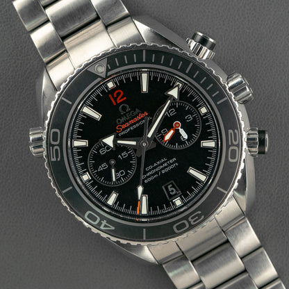 Omega Planet Ocean 600M Chronograph Black Dial 45.5mm