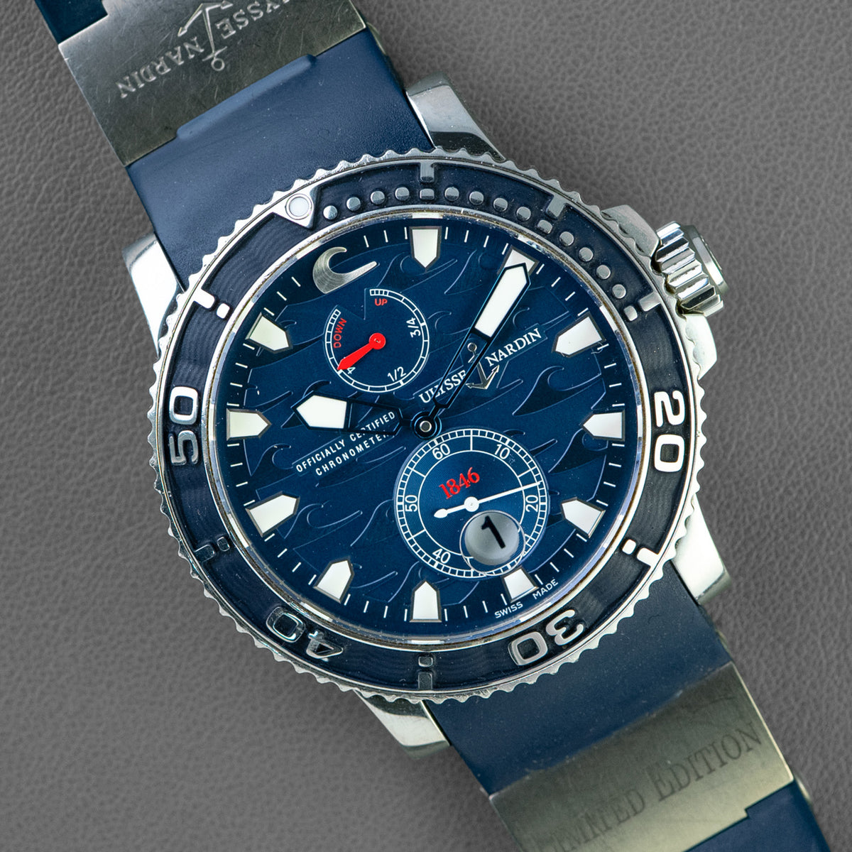 Ulysse Nardin Maxi Marine Diver Blue Wave 42.7mm