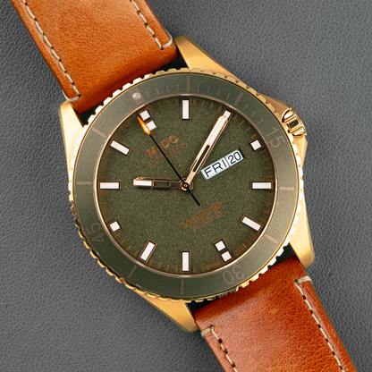 Mido Ocean Star Bronze Automatic Green Dial 42.5mm