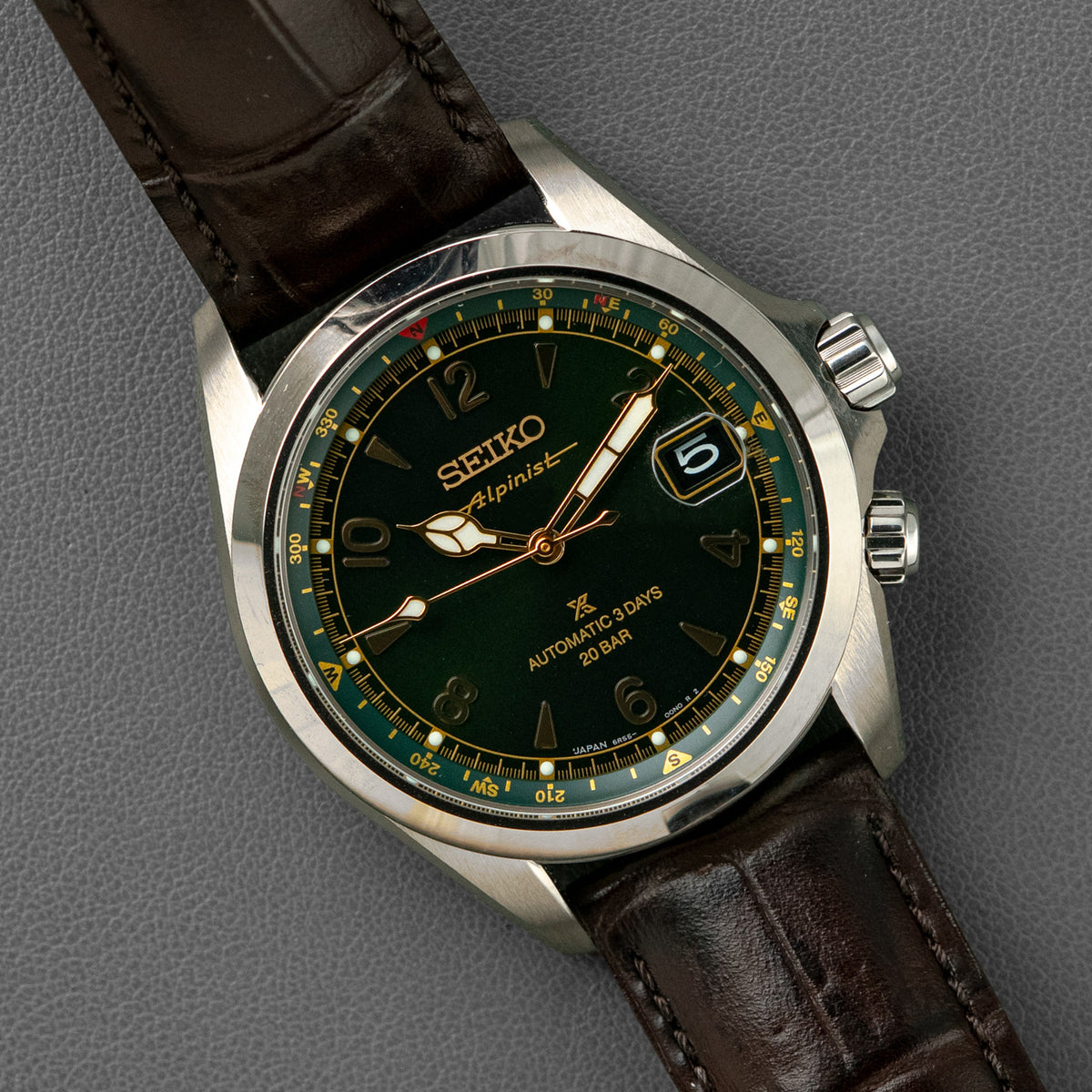 Seiko Prospex Alpinist Automatic Green Dial 39.5mm