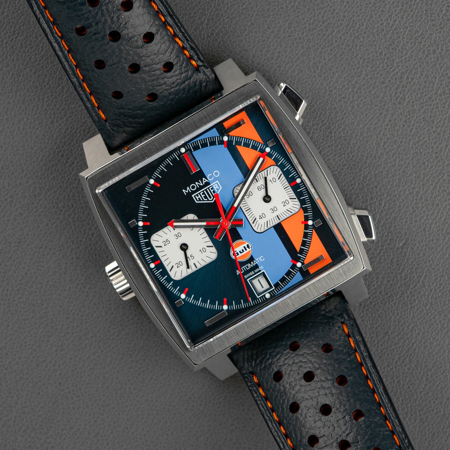 TAG Heuer Monaco Gulf Automatic Blue Dial 39mm