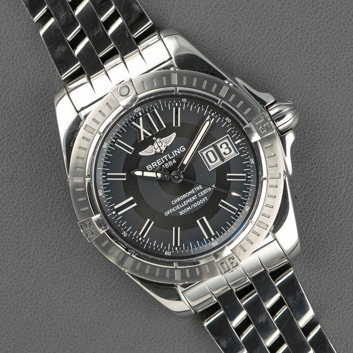 Breitling Cockpit A49350 Big Date Black Dial 41mm
