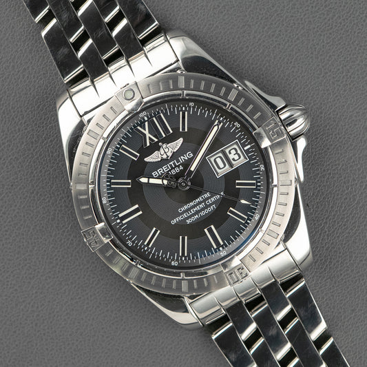 Breitling Cockpit A49350 Big Date Black Dial 41mm