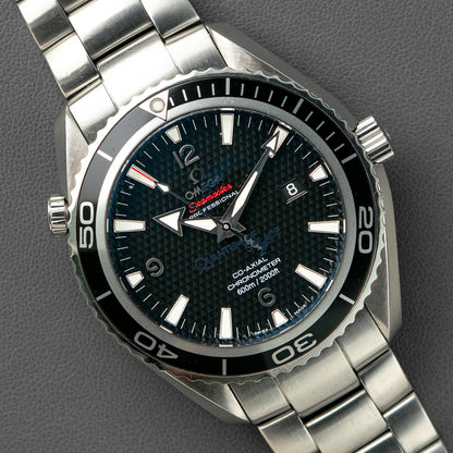 Omega Seamaster Planet Ocean 600M Quantum of Solace LE 45.5mm