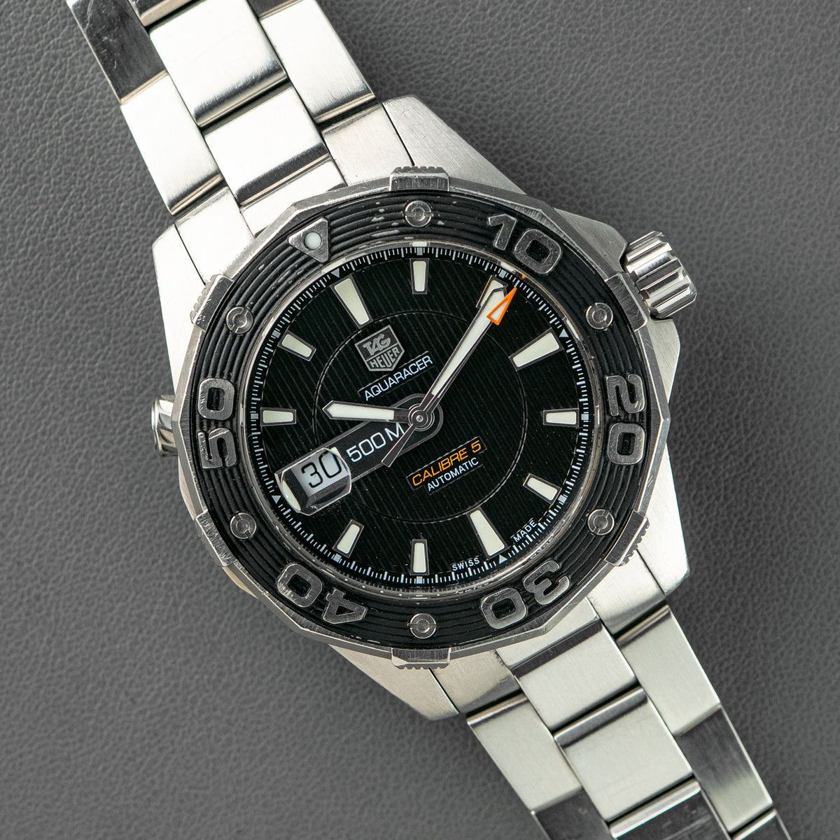 TAG Heuer Aquaracer 500M Calibre 5 Automatic Black 43mm