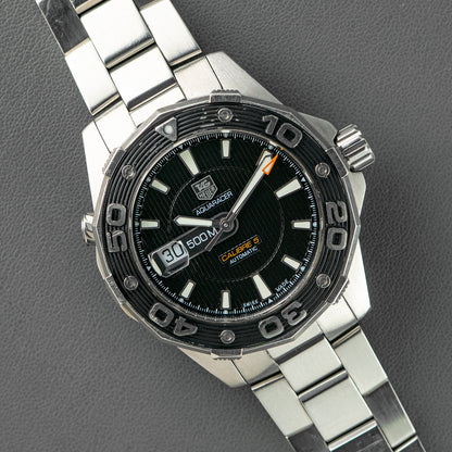 TAG Heuer Aquaracer 500M Calibre 5 Automatic Black 43mm
