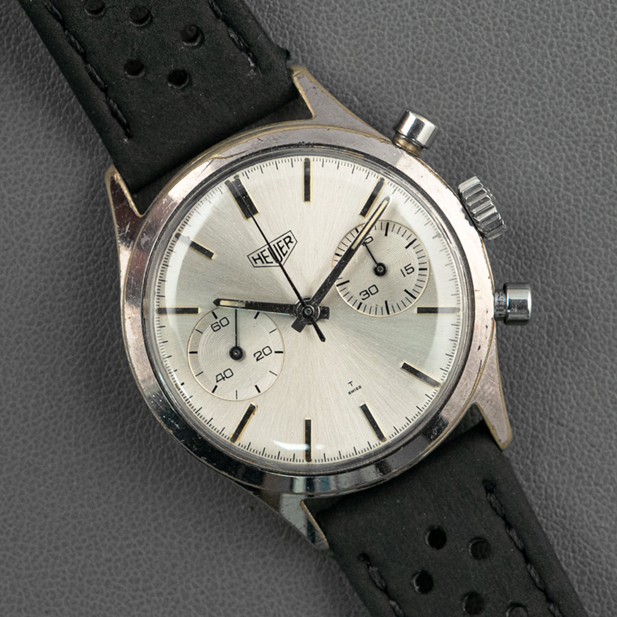 Heuer Pre-Carrera "Big Eyes" 3641 Vintage 35mm