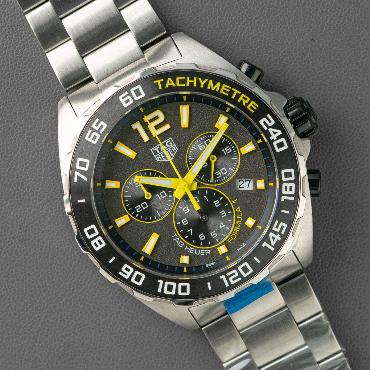 TAG Heuer Formula 1 Chronograph Black Asphalt Dial 43mm