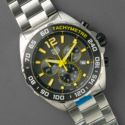 TAG Heuer Formula 1 Chronograph Black Asphalt Dial 43mm