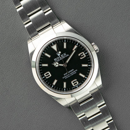 Rolex Explorer Automatic Black Dial "MK2" 214270 39mm