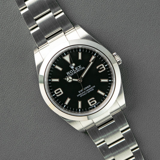 Rolex Explorer Automatic Black Dial "MK2" 214270 39mm