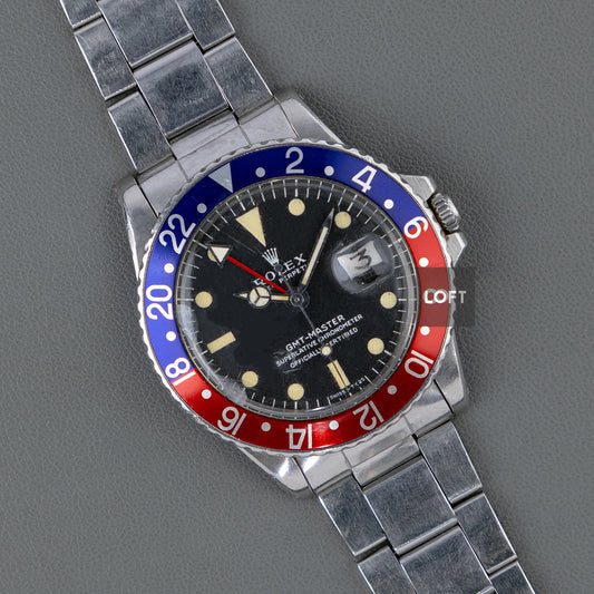 Rolex GMT-Master 1675 Pepsi Vintage 40mm