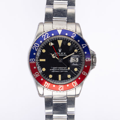 Rolex GMT-Master 1675 Pepsi Vintage 40mm