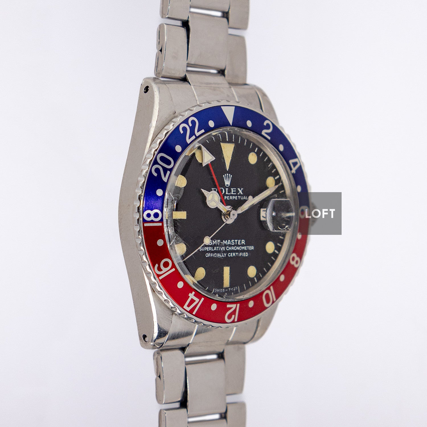 Rolex GMT-Master 1675 Pepsi Vintage 40mm