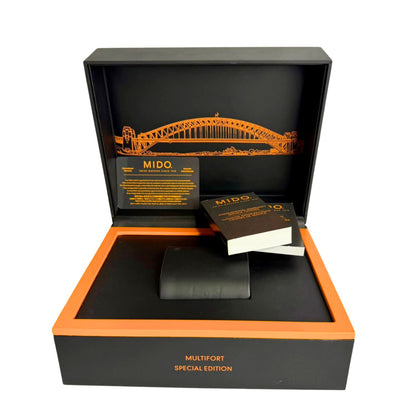 Mido Multifort Chronograph Automatic Black 44mm