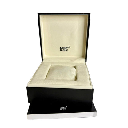 Montblanc 1858 Manual Wind 113702 Blue Dial 44mm