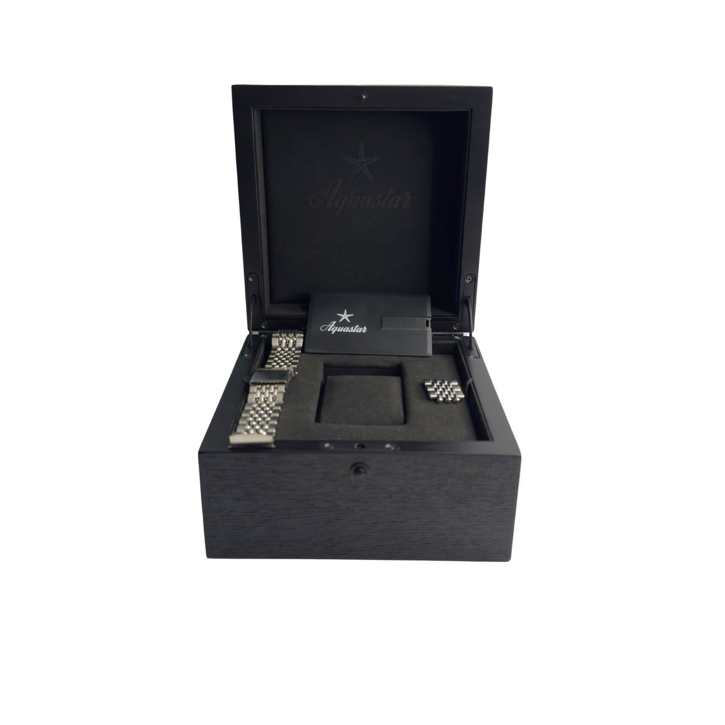 Aquastar Deepstar Automatic Chronograph Black 39mm