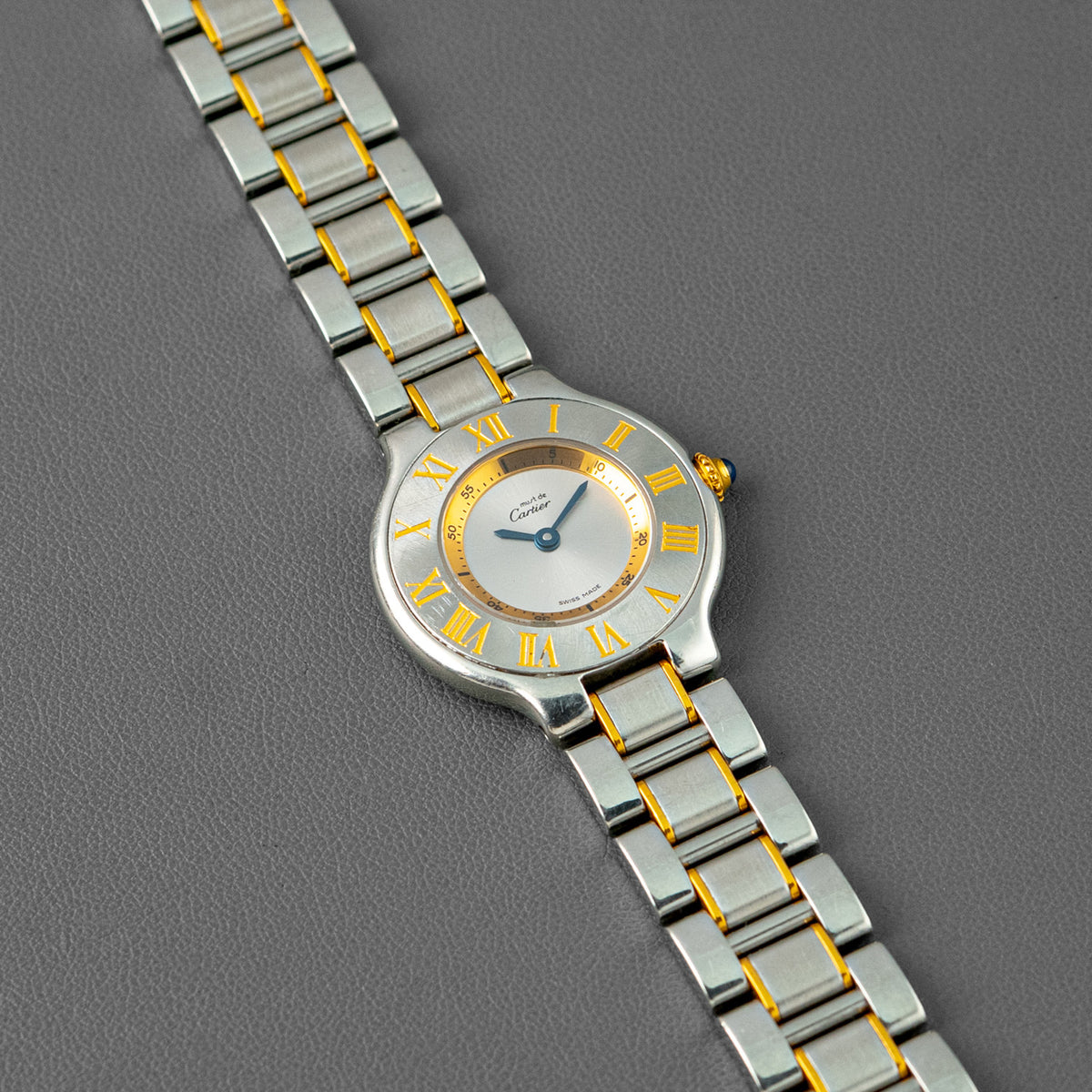 Cartier Must de Cartier 21 Two-Tone Silver Dial 31mm