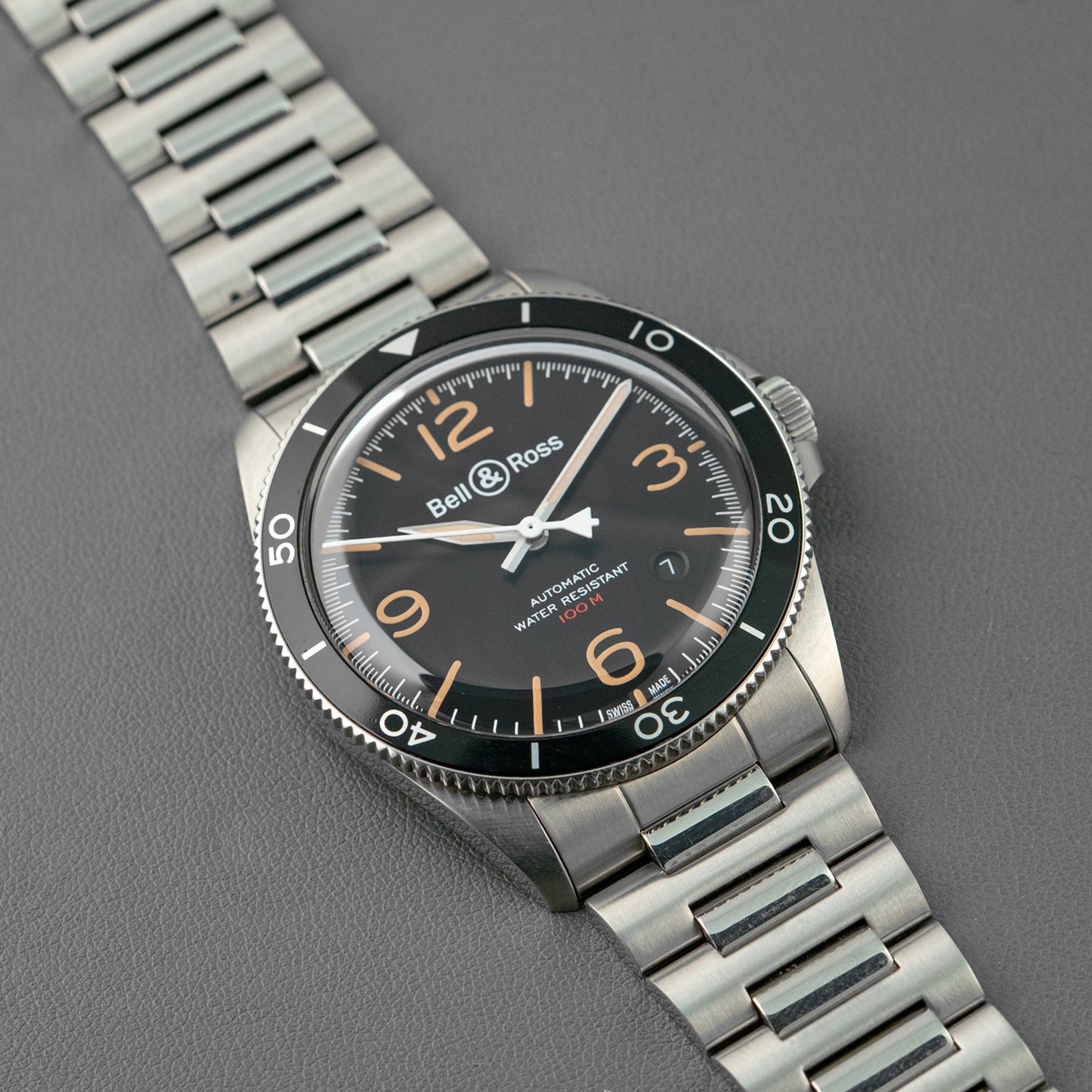 Bell &amp; Ross BR V2-92 Steel Heritage Automatic 41mm