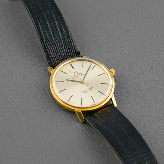 Omega Seamaster De Ville Automatic Golden Dial 34mm
