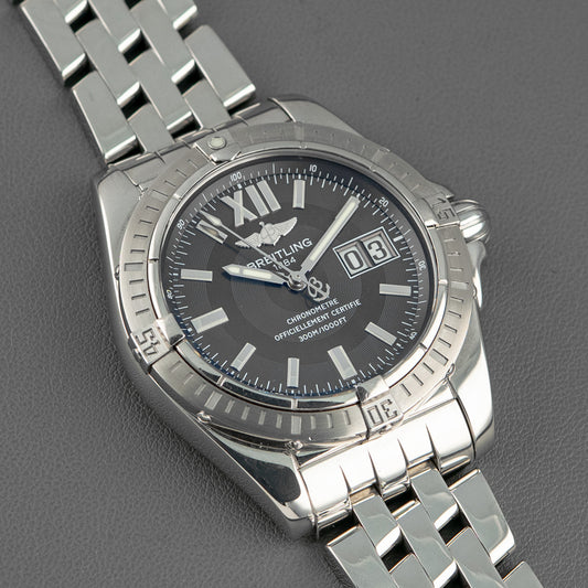 Breitling Cockpit A49350 Big Date Black Dial 41mm