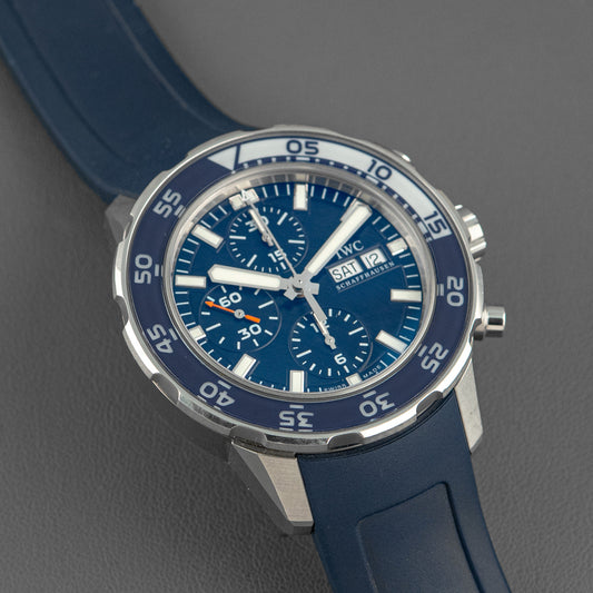 IWC Aquatimer Chronograph IW376711 Blue Dial 44mm