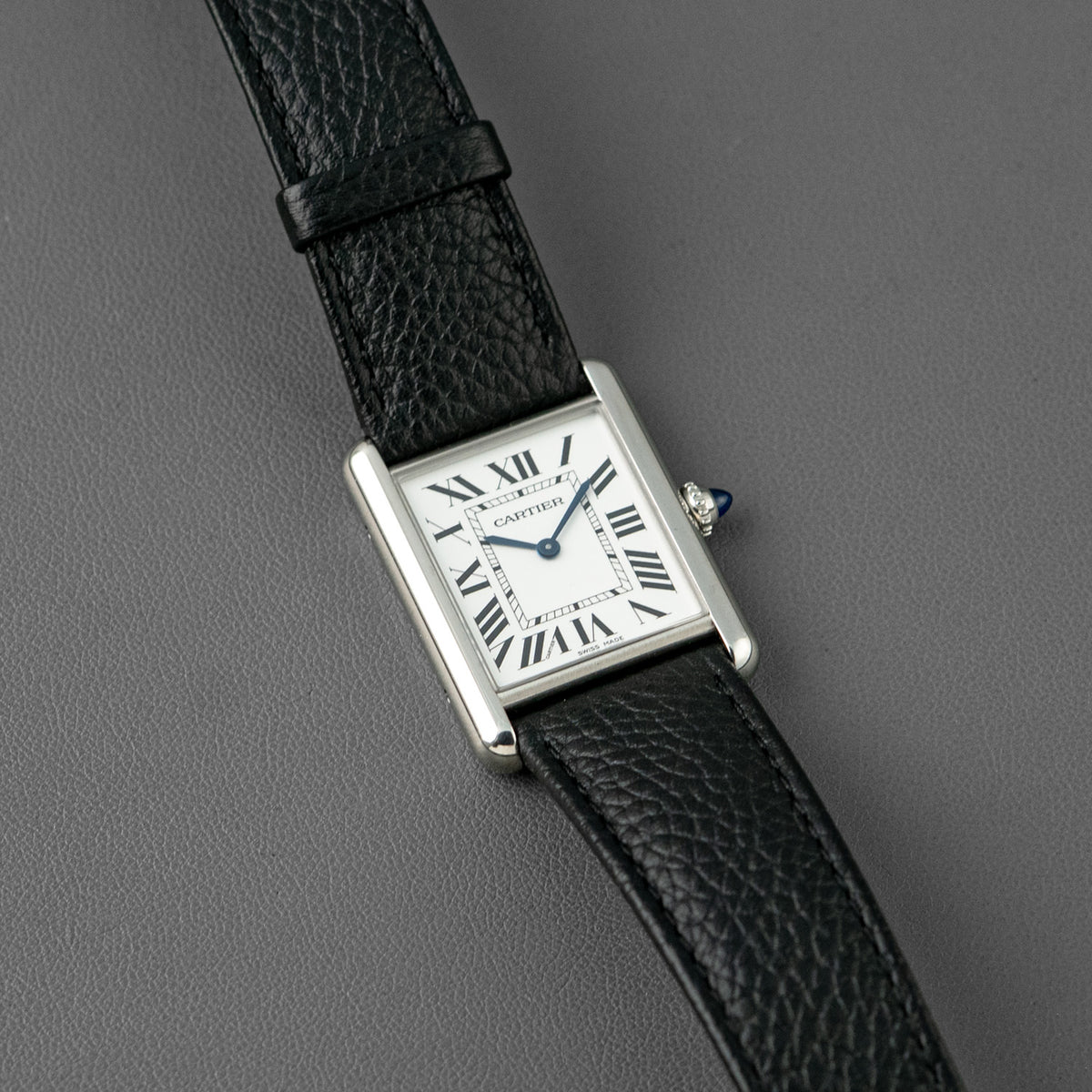 Cartier Tank Must Large Quartz Silver Dial 25.5mm