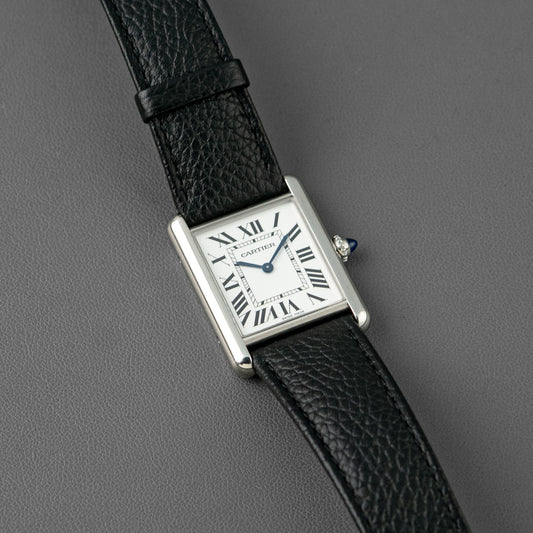 Cartier Tank Must Large Quartz Silver Dial 25.5mm