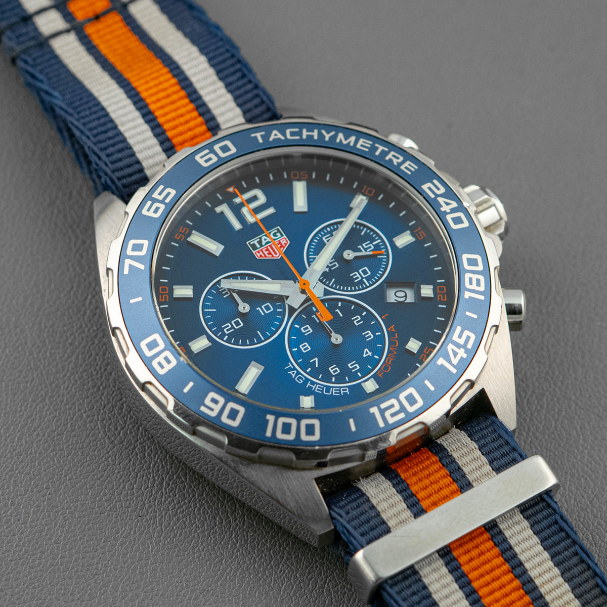TAG Heuer Formula 1 Chronograph Blue Dial 43mm