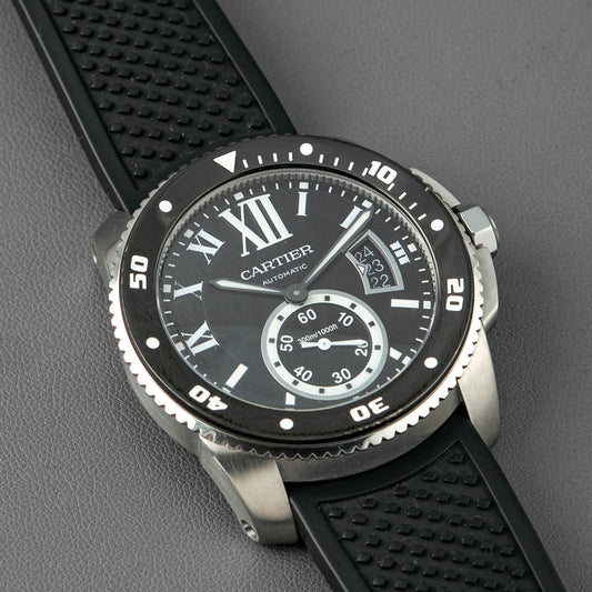 Cartier Calibre de Cartier Diver Automatic Black Dial 42mm