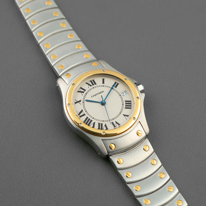 Cartier Santos Ronde 1910 Two-Tone 33mm