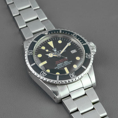Rolex Sea-Dweller "Double Red" Vintage Automatic Black Dial 40mm
