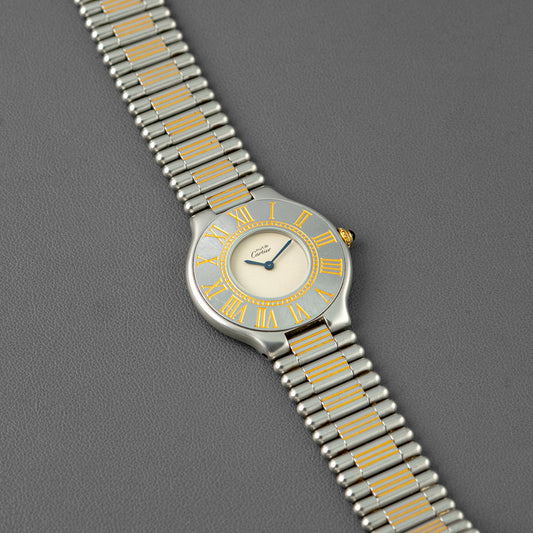Cartier Must de Cartier 21 Quartz Silver Dial 28mm