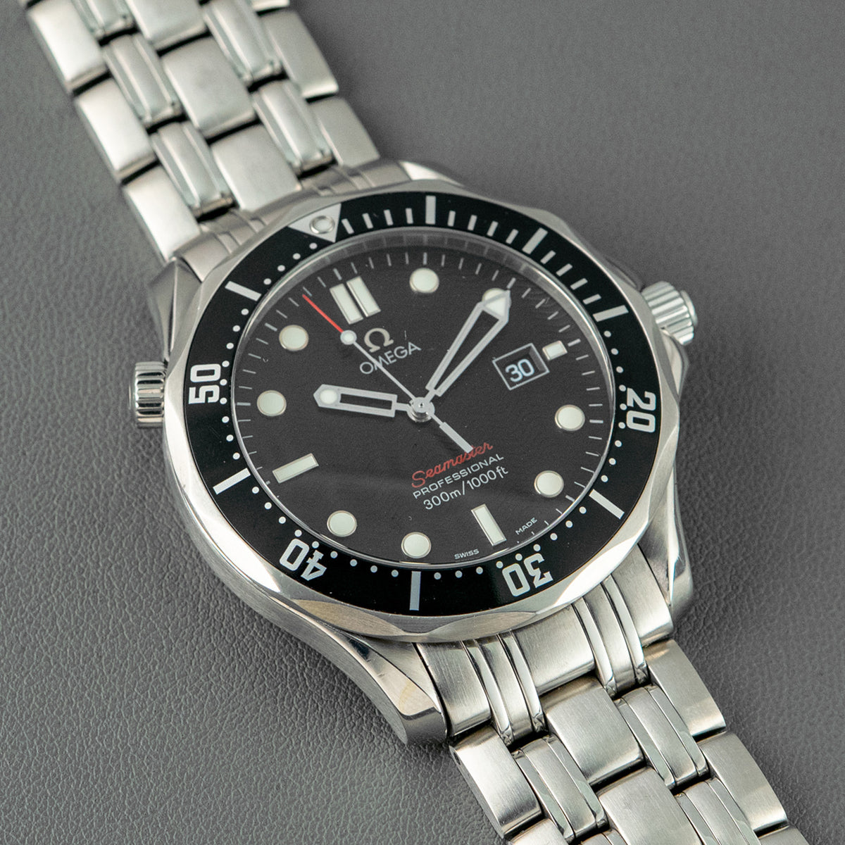 Omega Seamaster Diver 300M Quartz Black Dial 41mm