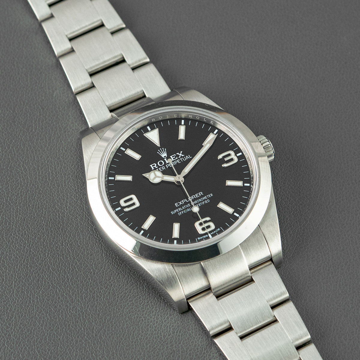 Rolex Explorer Automatic Black Dial "MK2" 214270 39mm