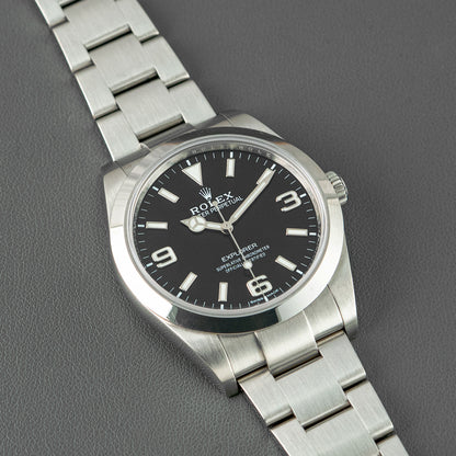 Rolex Explorer Automatic Black Dial "MK2" 214270 39mm