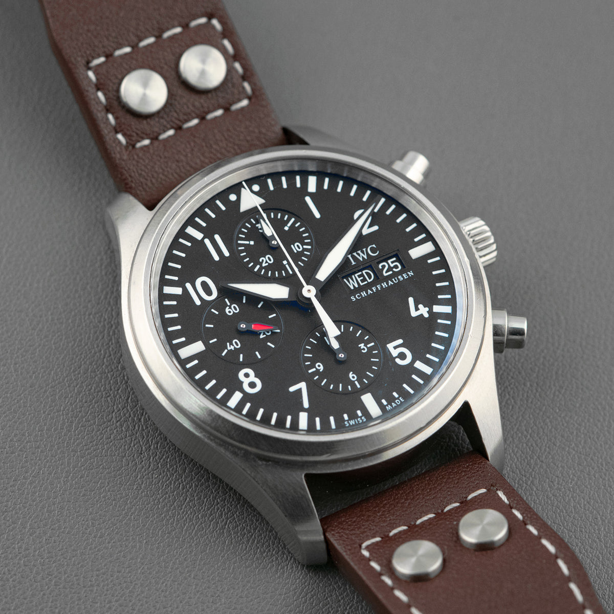 IWC Pilot's Watch Chronograph IW371701 Black Dial 42mm