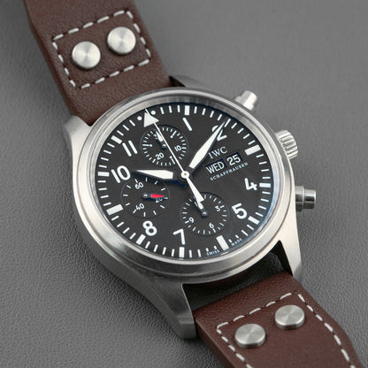 IWC Pilot's Watch Chronograph IW371701 Black Dial 42mm