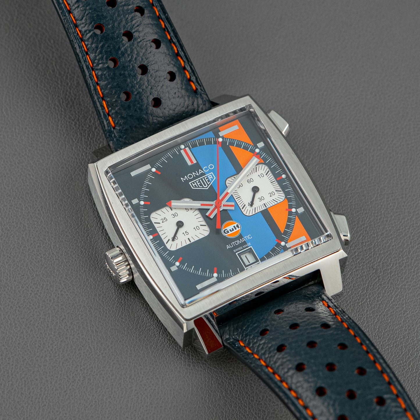 TAG Heuer Monaco Gulf Automatic Blue Dial 39mm
