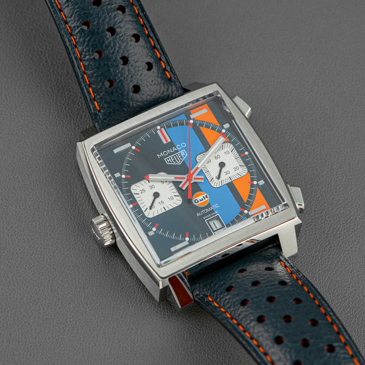 TAG Heuer Monaco Gulf Automatic Blue Dial 39mm