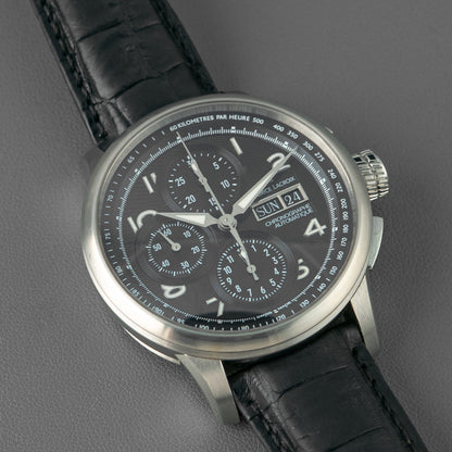 Maurice Lacroix Masterpiece Chronograph Black Dial 40mm