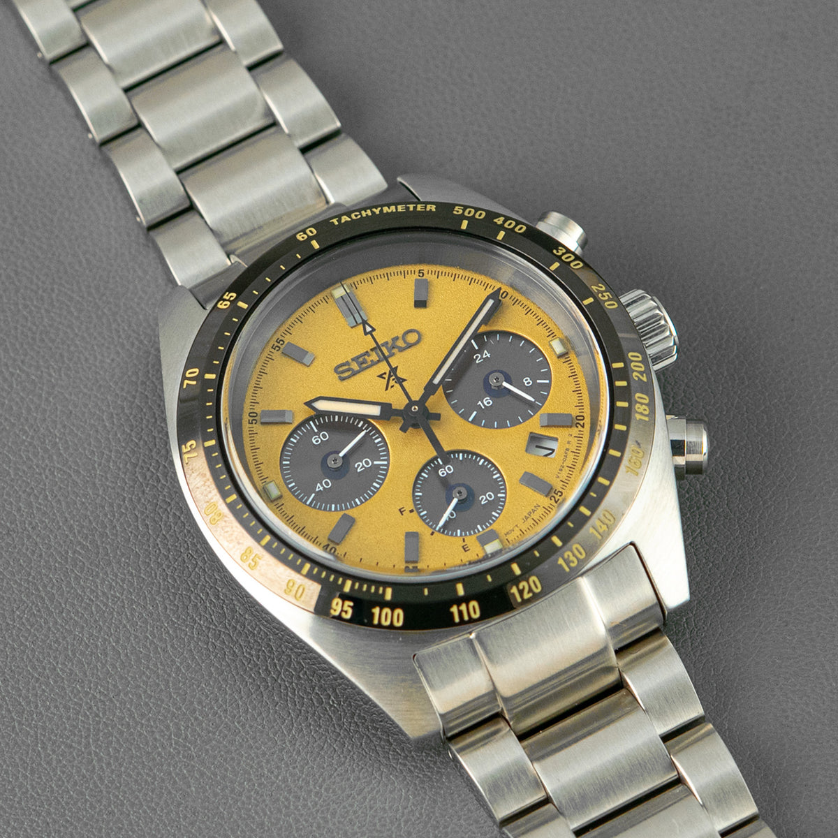 Seiko Prospex Speedtimer Solar Chronograph Sand Dial 39mm