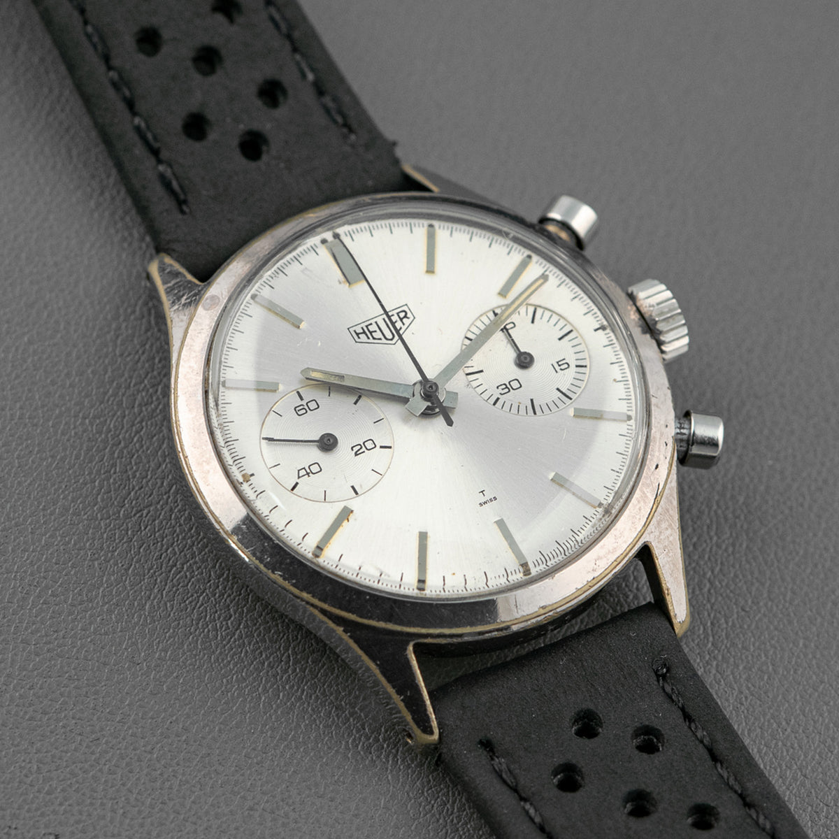 Heuer Pre-Carrera "Big Eyes" 3641 Vintage 35mm