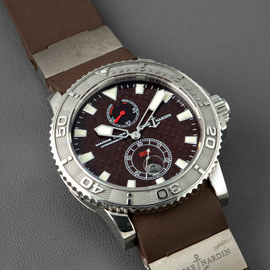 Ulysse Nardin Maxi Marine Diver Automatic Brown Dial 42.7mm