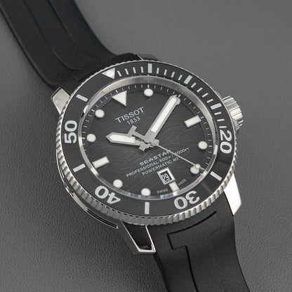 Tissot Seastar 2000 Professional Black Dial 46mm