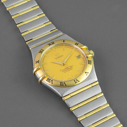 Omega Constellation Manhattan Two-Tone Champagne Dial 35.5mm