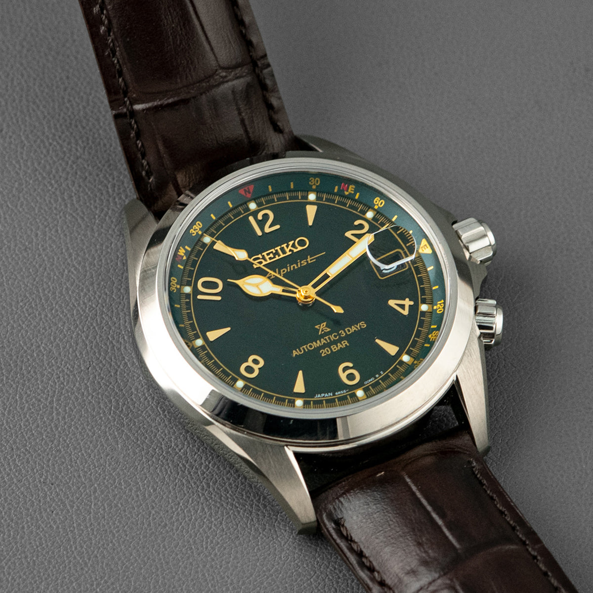 Seiko Prospex Alpinist Automatic Green Dial 39.5mm